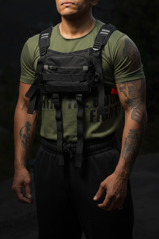 51x49 Heat 551 Lockdown tactical chest bag for men premium utility chest rig India