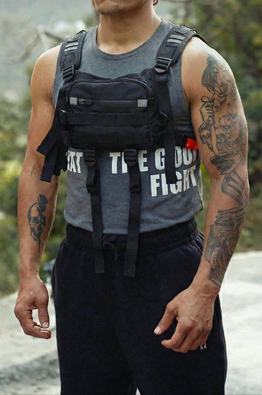 51x49 Heat 551 Lockdown tactical chest bag for men premium utility chest rig India