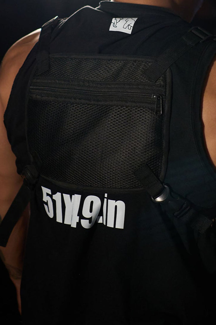 51x49 Heat 551 Nocturnal tactical chest bag for men premium urban chest rig India