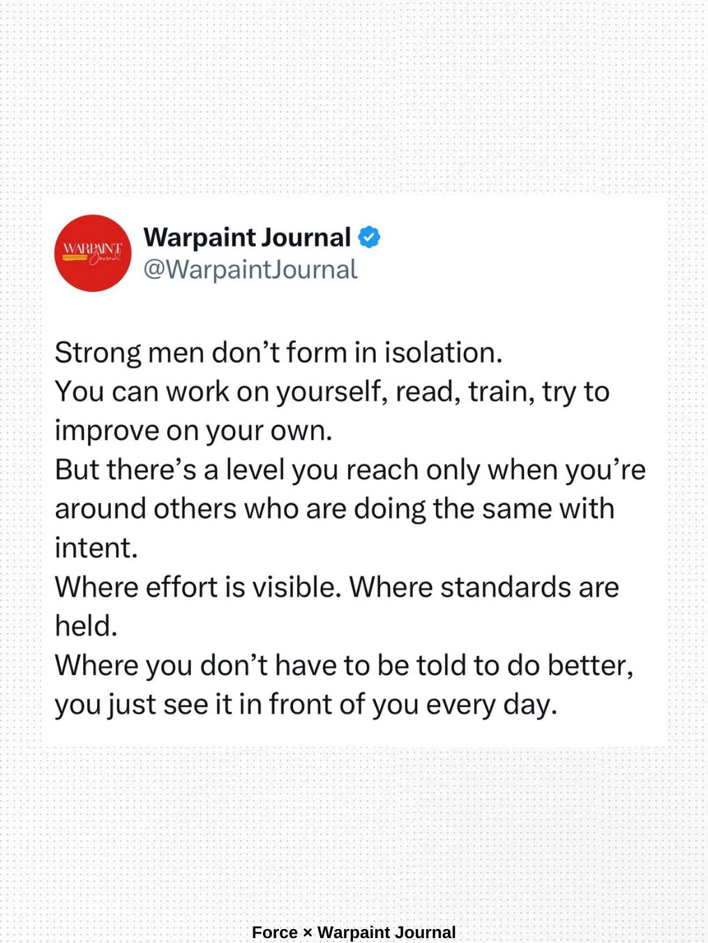 Warpaint Journal