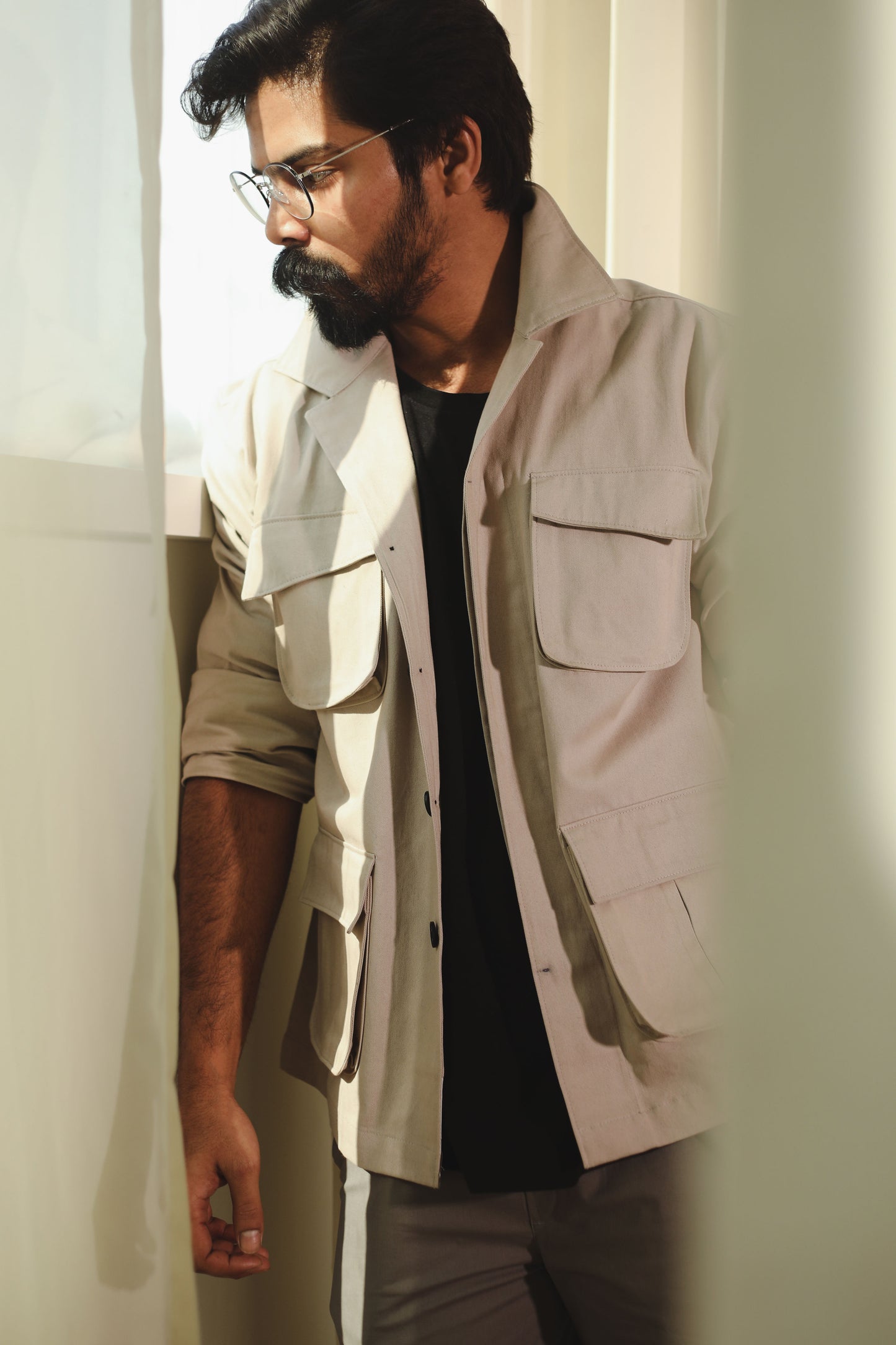 51x49 Defender Slate tactical jacket for men premium military outerwear India