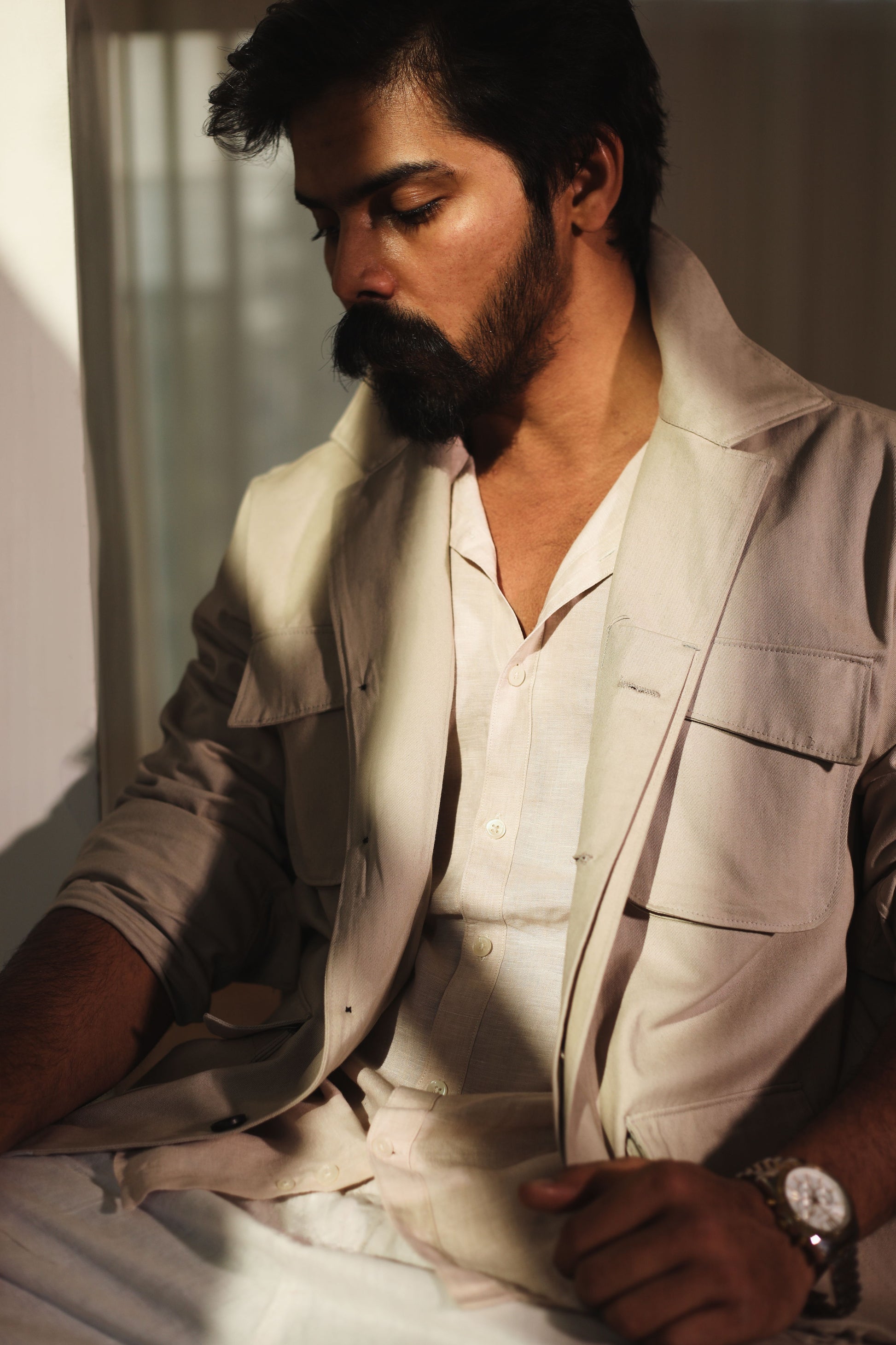 51x49 Defender Slate tactical jacket for men premium military outerwear India